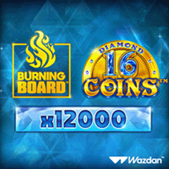 16 Coins Diamond Burning Board