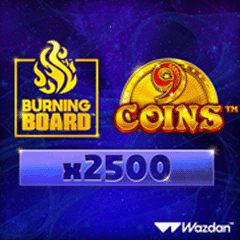 9 Coins Burning Board