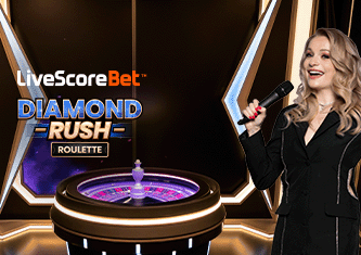 LiveScore Bet Diamond Rush Roulette