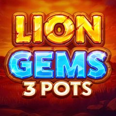 Lion Gems 3 Pots