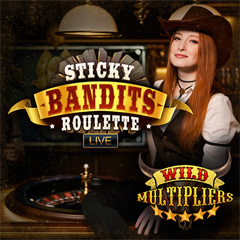 Sticky Bandits Roulette Live