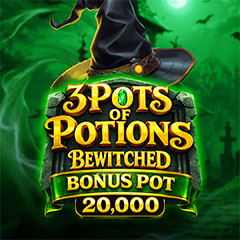 3 Pots Of Potions Bewitched Bonus Pot 20000