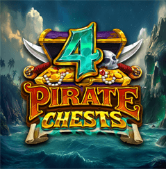 4 Pirate Chests