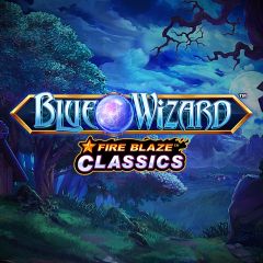 Fire Blaze Blue Wizard