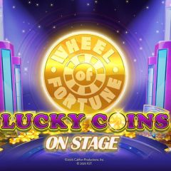 Wheel Of Fortune Lucky Coins On Stage