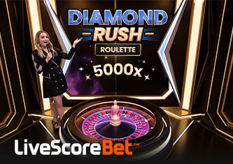 LiveScore Bet Diamond Rush Roulette